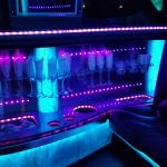 party bus with wine chillers