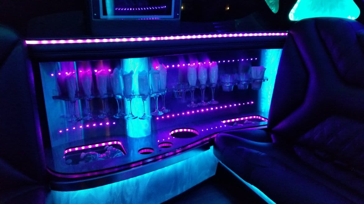 party bus with wine chillers