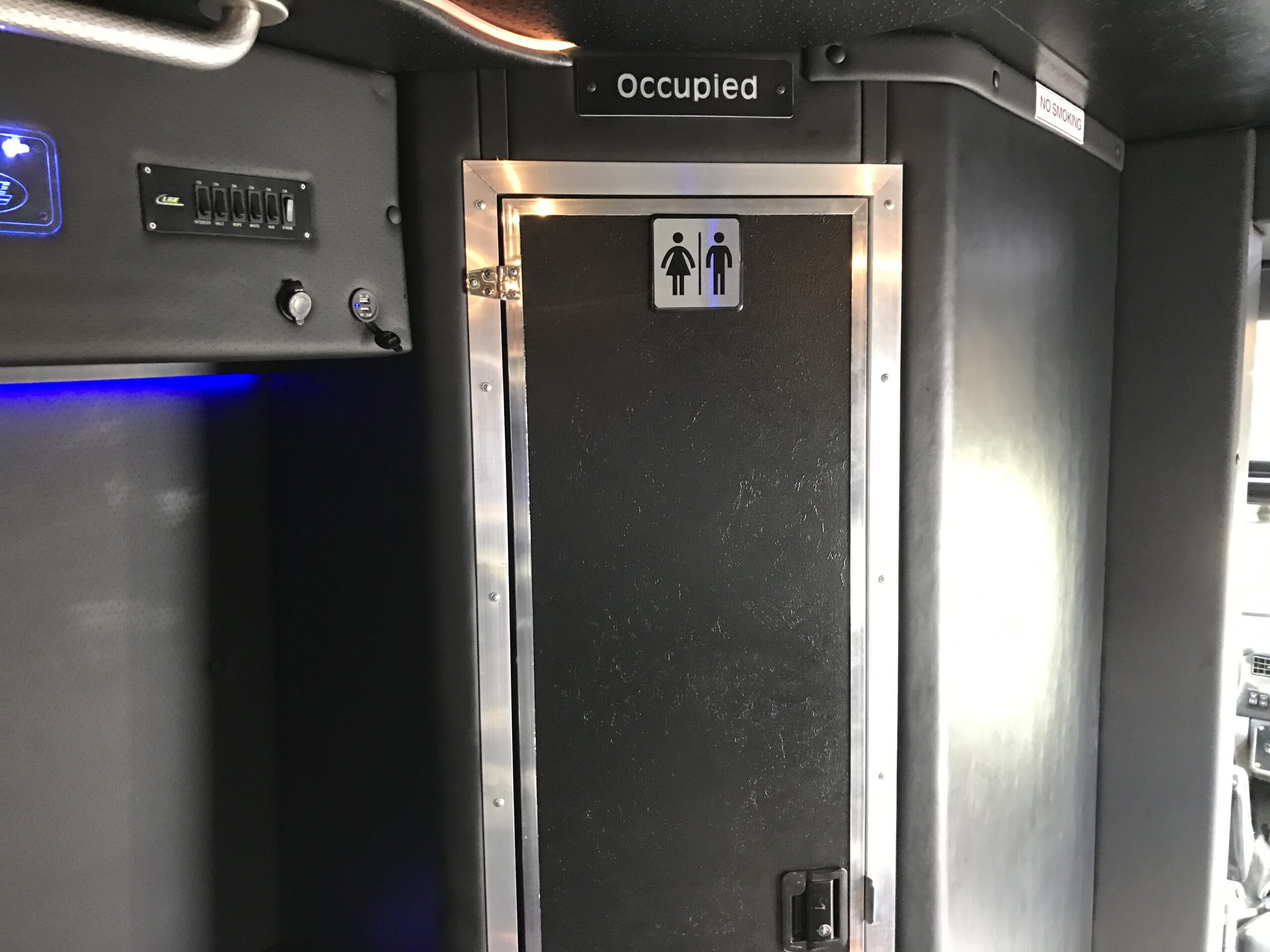 Comfort Room of a Party Bus