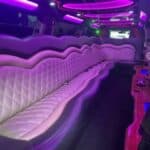 party bus rental seats