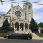 Lincoln MKT Limo Beside Church
