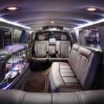 Interior of MKT Limo