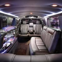 Interior of MKT Limo