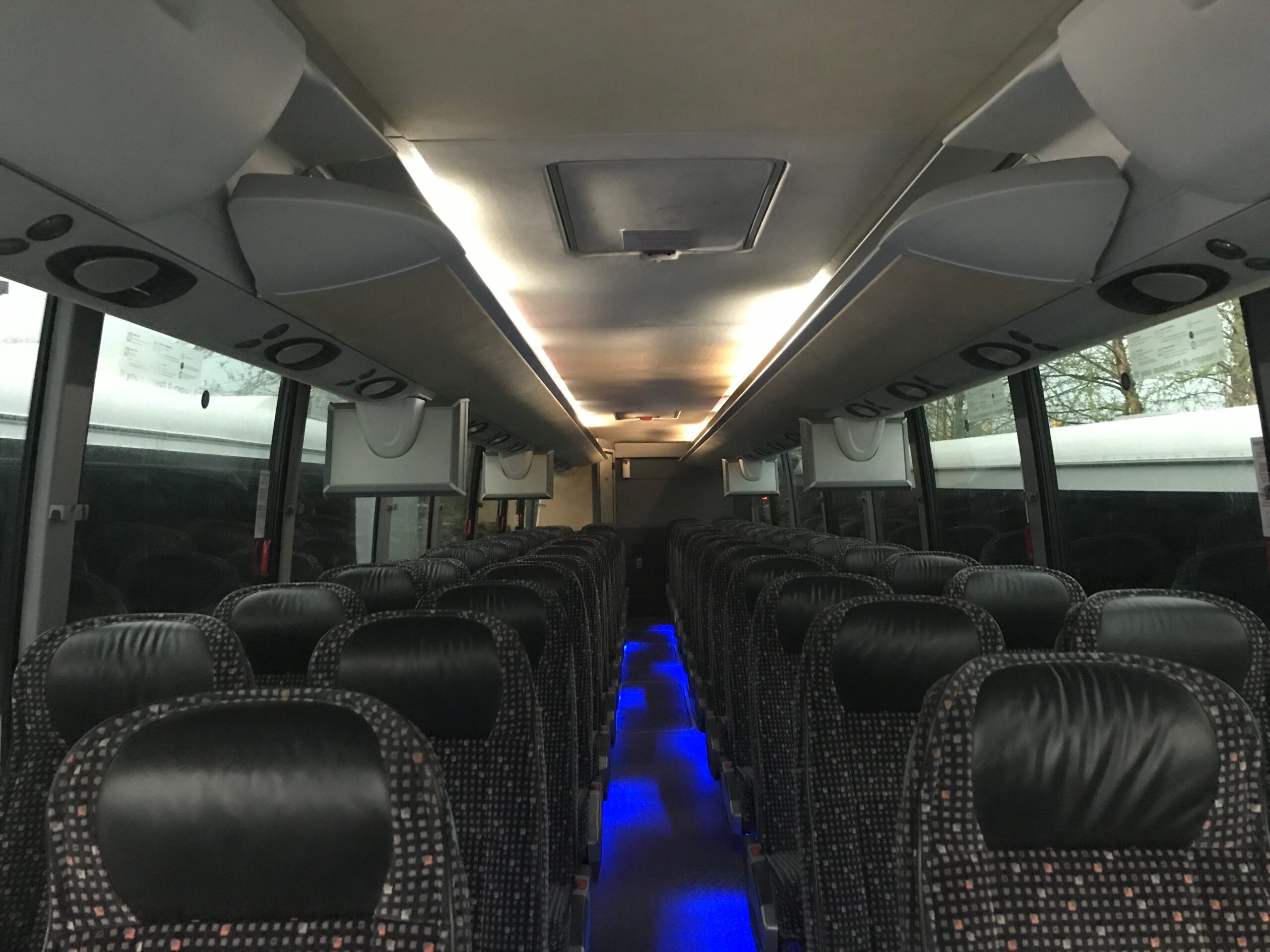 55 Passenger Coach Bus Ceiling