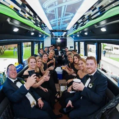Party bus service NJ — luxury limo bus for all occasions Bergen County