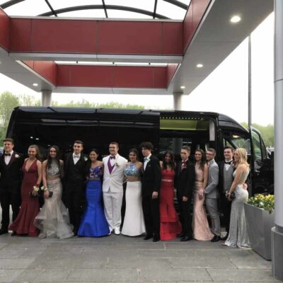 Mercedes Party Bus Limo Prom Photo